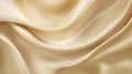 Smooth elegant golden silk can use as wedding background. In Sepia toned and retro style Royalty Free Stock Photo