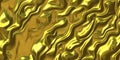 Smooth elegant golden yellow silk or satin luxury cloth texture, abstract fabric texture Royalty Free Stock Photo