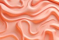 Smooth elegant pink fluid texture. Face cream, body lotion surface