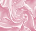 Smooth elegant pink silk or satin as wedding background Royalty Free Stock Photo