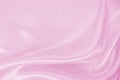 Smooth elegant pink silk or satin texture as wedding background. Luxurious background design Royalty Free Stock Photo