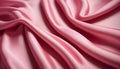 Smooth elegant pink silk or satin texture can use as wedding background Royalty Free Stock Photo