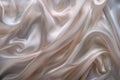 Smooth elegant silk background. Soft and flowing silk Royalty Free Stock Photo