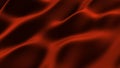 Smooth elegant silk or satin texture. Abstract background. Liquid wave. Red color. 3D-rendering. Royalty Free Stock Photo