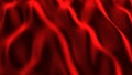 Smooth elegant silk or satin texture. Abstract background. Liquid wave. Red color. 3D-rendering. Royalty Free Stock Photo