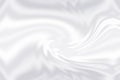 Smooth elegant white silk fabric background. Textile texture Royalty Free Stock Photo