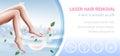 Smooth Female Legs with Perfect Skin, Spa Flyer