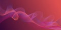 Smooth filament curves motion creative background
