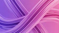 Smooth flowing abstract ribbons of vibrant purple and pink gradient colors creating a dynamic and fluid visual effect Royalty Free Stock Photo