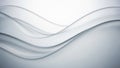 Smooth flowing abstract waves of light gray and white creating a soft gradient background effect Keywords: abstract Royalty Free Stock Photo