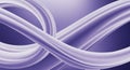 Smooth Flowing Lavender and Purple Abstract Waves with Subtle Gradient and Soft Lighting Effects Royalty Free Stock Photo