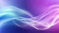 Smooth, flowing lines create a dynamic and visually appealing gradient background, blending blue and purple hues Royalty Free Stock Photo