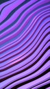 Smooth flowing purple and violet 3D waves forming a modern abstract geometric background Royalty Free Stock Photo