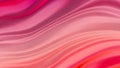 Smooth flowing waves of vibrant pink and red gradient colors creating a soft abstract background texture Royalty Free Stock Photo