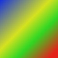 Smooth gradient background blue, yellow, green and red