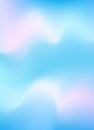 Smooth gradient background with pastel blue and pink colors. Vector abstract background Royalty Free Stock Photo