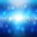 Abstract blue blurred background with smooth gradient Royalty Free Stock Photo