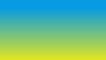 Smooth gradient colors blue and yellow