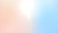 Smooth gradient colour sky blue, white and rose gold Royalty Free Stock Photo