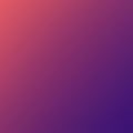 A smooth gradient image transitioning from pink in the upper left corner to deep purp Royalty Free Stock Photo
