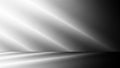 Smooth gradient of light and shadow with diagonal lines on a reflective surface Royalty Free Stock Photo