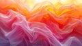Ethereal Gradient Mesh with Amber Waves