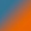 A smooth gradient transitions from deep blue to vibrant orange, creating a visually