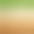 A smooth gradient transitions from light green at the top to light brown at the bottom Royalty Free Stock Photo