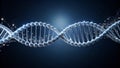 Smooth 4K Alpha Channel DNA Looping Animation for Science and Medical Visualizations