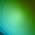 Smooth light blue green waves lines vector abstract background. Royalty Free Stock Photo