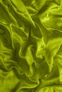 Smooth lime green elegant satin Royalty Free Stock Photo