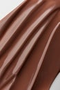 Smooth melted chocolate texture with soft light reflections Royalty Free Stock Photo