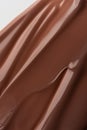 Smooth melted chocolate texture with soft light reflections Royalty Free Stock Photo