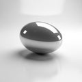 Finish creates distinct reflections enhancing the object s spherical Royalty Free Stock Photo