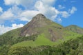 Smooth mountain in tropical forest