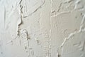 Smooth Off-White Drywall Surface Close-Up Royalty Free Stock Photo