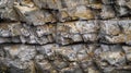 Smooth patches of worndown rock are juxtaposed with rough jagged edges creating an interesting tactile experience