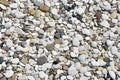 Smooth pebbles on beach Royalty Free Stock Photo