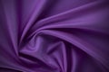 smooth purple cotton Texture, curved silk background, pattern. Texture of purple silk fabric