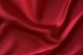 Smooth red satin Royalty Free Stock Photo