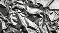 Smooth and reflective metallic silvergray foil texture Royalty Free Stock Photo