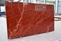 Red Marble Texture Royalty Free Stock Photo