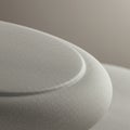 Smooth, rounded gray surfaces are captured in close-up, showcasing their fine textur Royalty Free Stock Photo