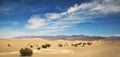 Mesquite Flats Sand Dunes Death Valley Royalty Free Stock Photo