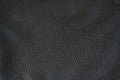 Smooth seamless texture Leather. Black color. Close up