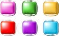 Smooth Shiny Buttons Royalty Free Stock Photo