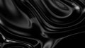 Smooth silk wavy black cloth. Abstract noise dark background