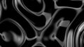 Smooth silk wavy black cloth. Abstract noise dark background