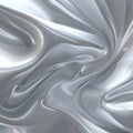 Smooth silver metallic abstract background Royalty Free Stock Photo