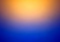 Gradient Background: Warm Orange to Cool Blue Royalty Free Stock Photo